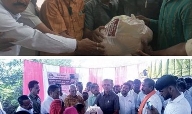 Retired employees of Pune Zilla Parishad extend a 'helping hand' to farmers :  पुणे जिल्हा परिषदेतील कर्मचाऱ्यांनी सेवानिवृत्तीनंतरही जपला 'सेवेचा वसा'