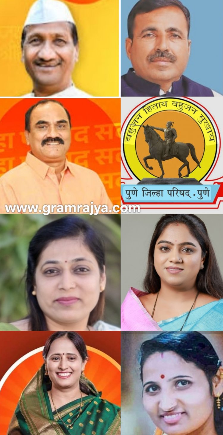 Pune zp standing committee members : पुणे जिल्हा परिषदेच्या स्थायी समितीवर महिला व पुरूषांना समान संधी : भाजप व शिवसेनेचा प्रत्येकी एका सदस्याचा समावेश!