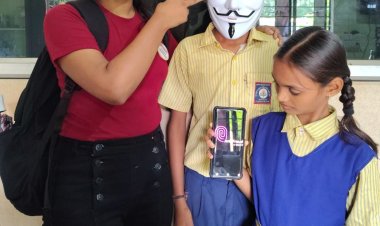 Cyber security training programme: हॅकरच्या मुखवट्यामागचे वास्तव शालेय विद्यार्थ्यांसमोर उलगडले!