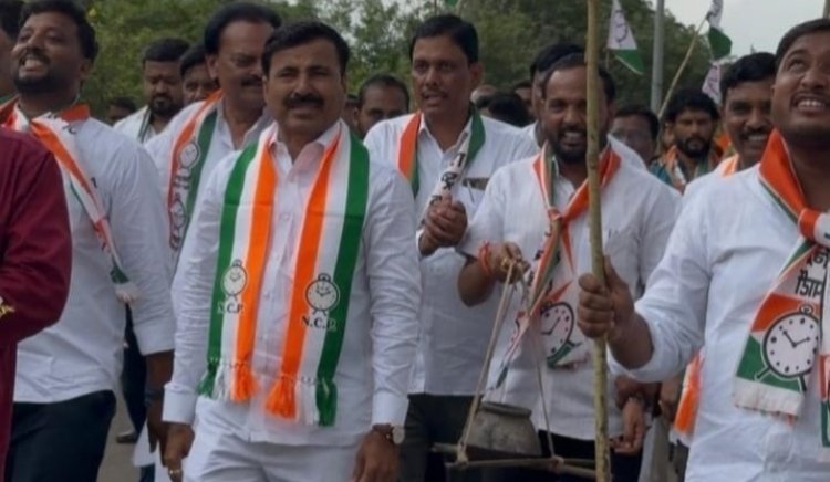 Indapur NCP' Protest March : कॉंग्रेसचे प्रदेशाध्यक्ष हर्षवर्धन सपकाळ यांच्या वक्तव्याच्या निषेधार्थ इंदापुरात राष्ट्रवादी काँग्रेसचा आक्रोश मोर्चा! 
